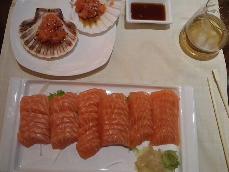 sashimi di salmone Kingyo